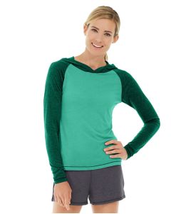 Ariel Roll Sleeve Sweatshirt-L-Green