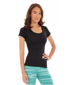 Desiree Fitness Tee-L-Black